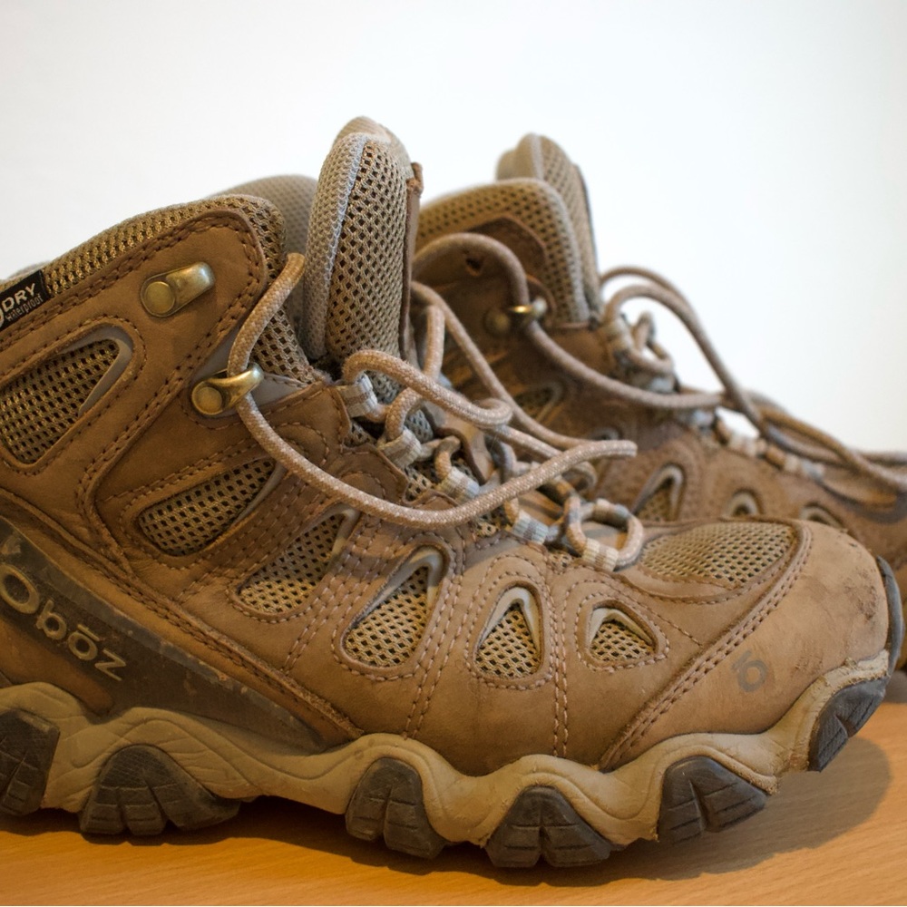 Oboz Brown Hiking Boots